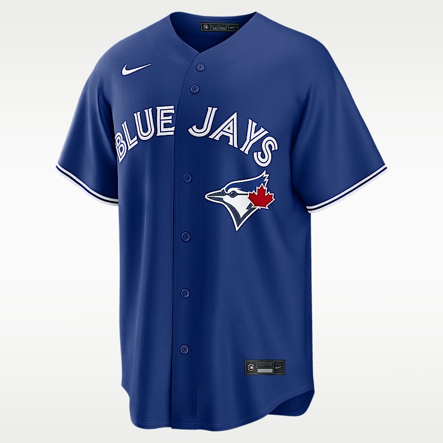 Andrés Giménez Toronto Blue Jays Men's Nike MLB Replica Jersey